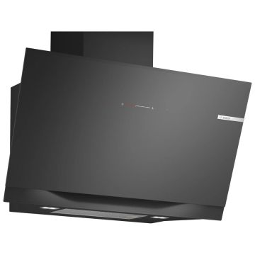 Bosch Series 8 DWK91LT60B, 90cm, Angled Hood, Black