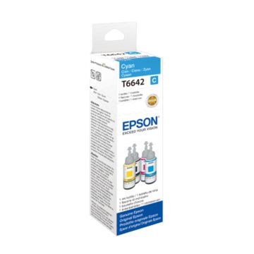 Epson T664240, C13, Cyan Ink Bottle