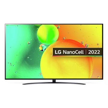 LG 65NANO766QA, 65", 4K Smart LED TV, Black