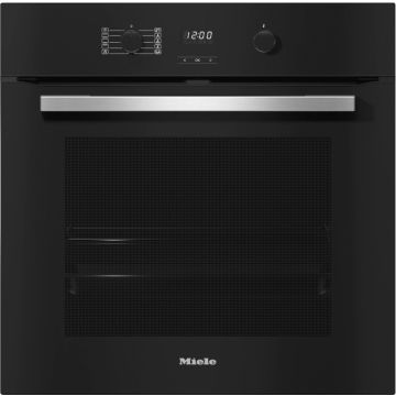 Miele H2765BP, Built-In Pyrolytic Self Cleaning Single Oven, Black