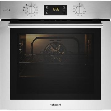 Hotpoint, FA4S544IXH, Single Oven, with Steam Cooking, Stainless Steel