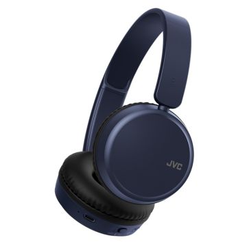 JVC HAS36WA, On Ear Wireless Bluetooth Headphones, Blue