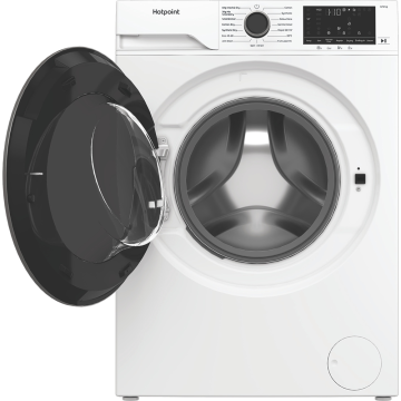Hotpoint HBD8680ANTISTAINUK, 8KG, Washer Dryer, White