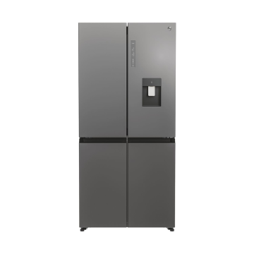 Hoover HHCR3818EWPL, 181.5 x 83.3cm, Frost Free Fridge Freezer, Silver
