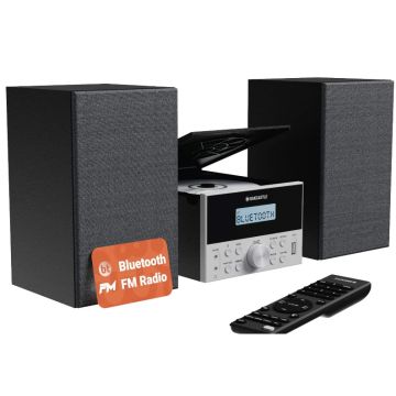 Oakcastle 1000002970, 20W, Micro HiFI Stereo System