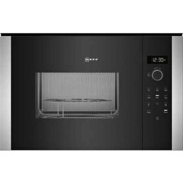 Neff HLAGD53N0B, Microwave Oven, Black/Steel