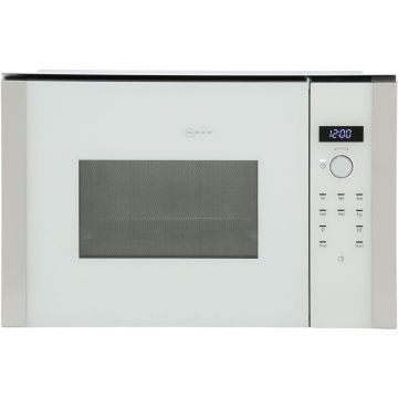 Neff HLAWD53W0B, Built-In Microwave Oven, 900W, 25L, White