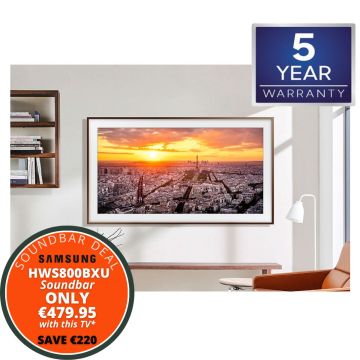 Samsung The Frame LS03B QE65LS03BGUXXU, 65", 4K Smart QLED TV (2023)