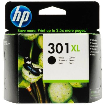 HP CH563EE, No.301XL, Black Ink