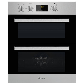 Indesit IDU6340IX, Built Under, Double Oven, Stainless Steel