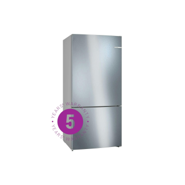 Bosch KGN86VIEA, 186 x 86cm, Freestanding Fridge Freezer, Stainless Steel