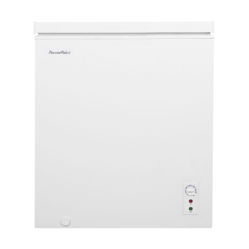 Powerpoint P1150K, 137L, Chest Freezer, White
