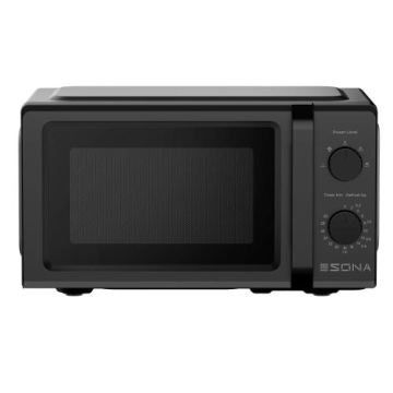 Sona 980611, 20L, 700W, Microwave, Black
