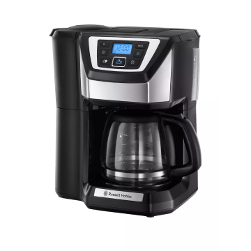Russell Hobbs 22000, Grind & Brew Coffee Machine, Black & Silver
