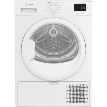 Indesit IDHE80WIRE, 8KG, Heat Pump Tumble Dryer, White