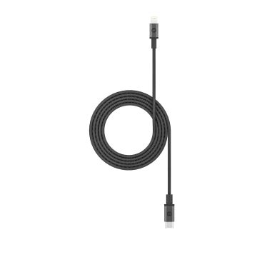 Mophie Charge and Sync Cable USB-C to Lightning Cable 1M, Black