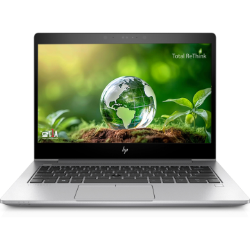 Refurbished HP Elitebook HPT1AT1ALEB830G5UKT103, 13.3", i5-8350U, 16GB 256GB, Laptop
