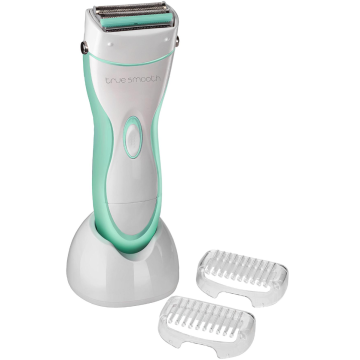 BaByliss 8770BU, True Smooth Rechargeable Lady Shaver, White/Green