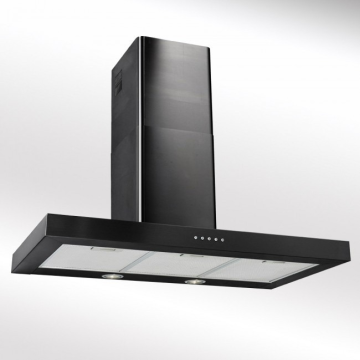 LuxAir LA90FLTBLK, 90cm, Chimney Hood