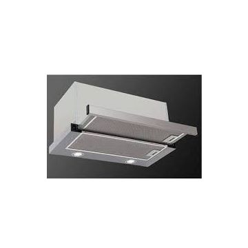 Luxair LATEL60SS, 60cm, Telescopic Hood, Stainless Steel