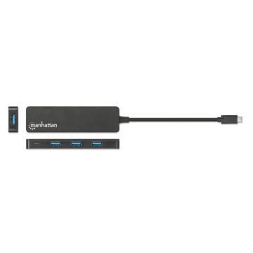 Manhattan 164924, 4-Port USB-C 3.2 Gen 1 Hub