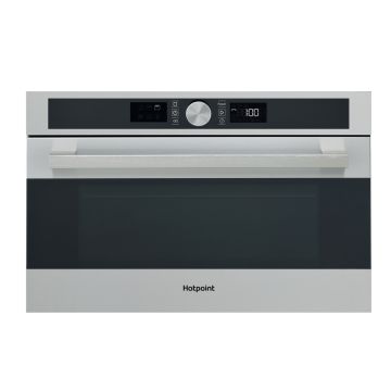 Hotpoint MD554IXH, Built-In Microwave w/Grill, Stainless Steel