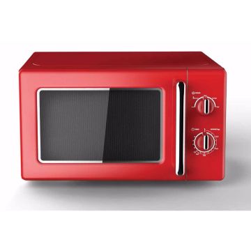 Powerpoint P22720MRRD Retro Microwave, Red