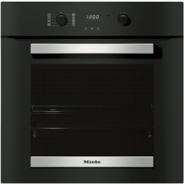 Miele H2455B, Built-In Oven w/ Catalytic Liners, Black