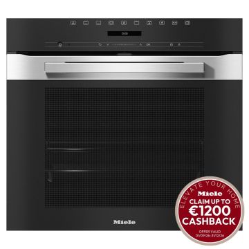 Miele H7260BP, 60cm, PureLine Pyrolytic Built-In Single Oven
