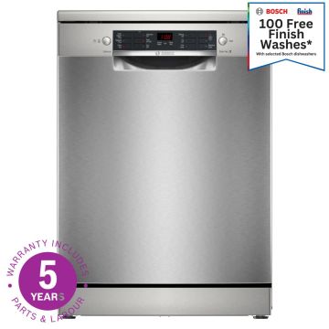 Bosch Series 2 SMS26AI08G, 60cm, 12 Place Freestanding Dishwasher
