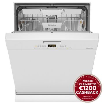 Miele G5611SC, 14 Place Dishwasher, White