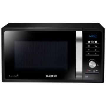 Samsung MS23F301TAKEU, 800W, Solo Microwave, Black