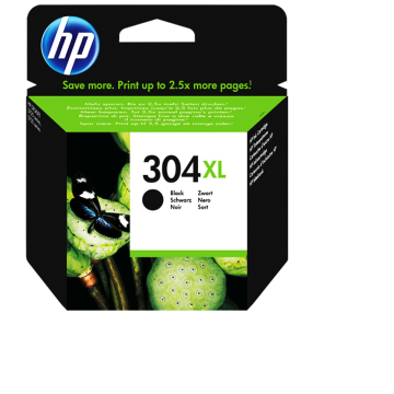 HP N9K08AE, No. 304XL - Black Ink
