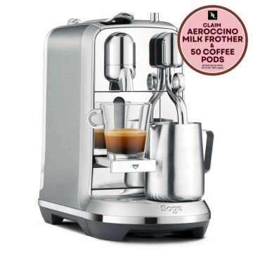 Sage Creatista Plus BNE800BSSUK, Coffee Machine, Stainless Steel