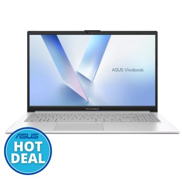 ASUS E1504FABQ2692W, 15.6", Ryzen 3-7320U, 8GB/128GB, Laptop, Silver