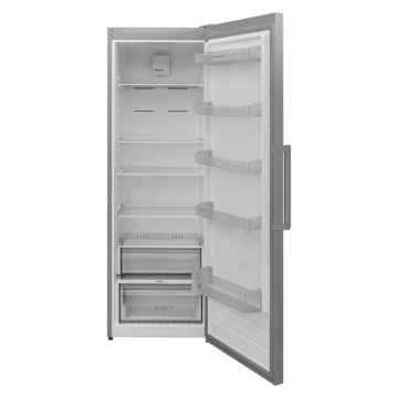 NordMende RTL400RIX, 186x60cm, Larder Fridge, Stainless Steel