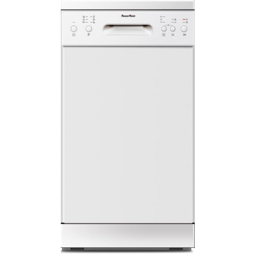 Powerpoint P24510M6WH, 10 Place, 45cm SLIMLINE Dishwasher, White