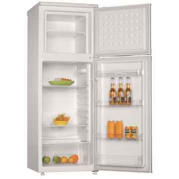 Powerpoint P75562ML1W, 143 x 55 cm, 6/2, Freestanding, Fridge Freezer, White