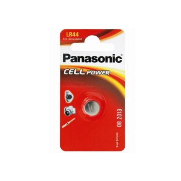 Panasonic LR44, Alkaline Coin Battery