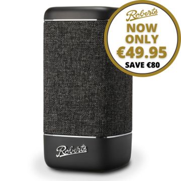 Roberts 310CB, Beacon 310, Portable Bluetooth Speaker, Carbon Black