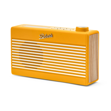 Roberts Rambler Mini RAMBLERBTMSY, DAB/FM, Mini Portable Bluetooth Radio, Sunburst Yellow