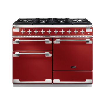 Rangemaster ELS110DFFRD/, Elise Dual Fuel 110cm Range Cooker,Cherry Red