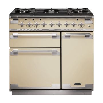 Rangemaster ELS90DFFCR/, Elise Dual Fuel 90cm Range Cooker,Cream