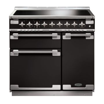 Rangemaster ELS90EIGB/, Elise Induction 90cm Range Cooker,Gloss Black 