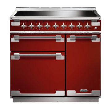 Rangemaster ELS90EIRD/, Elise Induction 90cm Range Cooker,Cherry Red