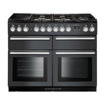 Nexus SE NEXSE110DFFSL/C, 110cm, Dual Fuel, Range Cooker, Slate