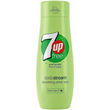SodaStream 7UP Free 1925606440, 440ml, Sparkling Drink Syrup 