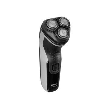 Philips S123141, Wet & Dry Rotary Shaver, Black