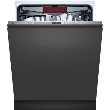 Neff N30 S153HCX02G, Wifi-Connected Integrated Dishwasher, Stainless Steel