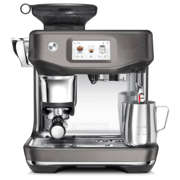 Sage Barista Touch Impress SES882BST4GUK1, Bean to Cup Coffee Machine, Black/Stainless